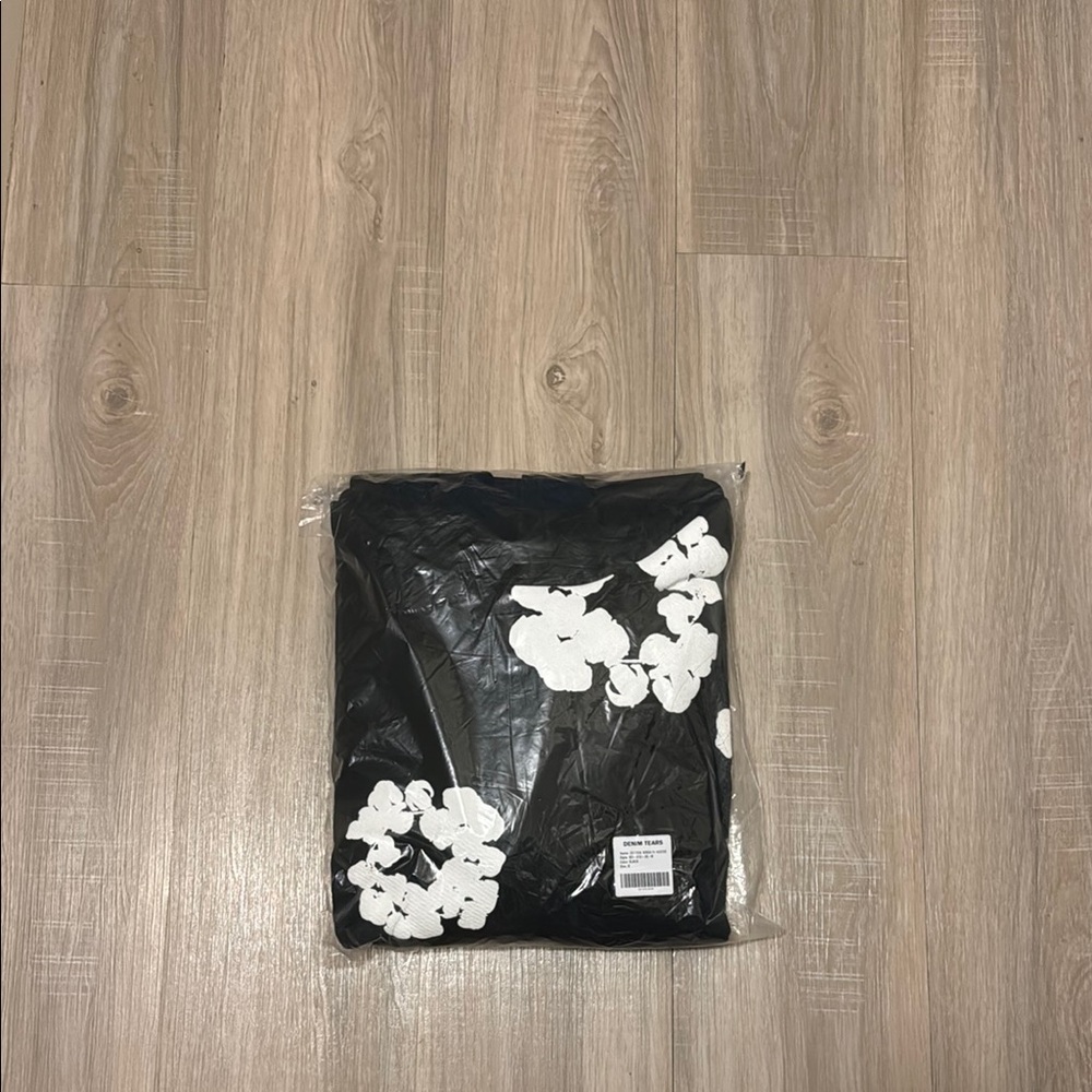 Black and White Floral Sweater